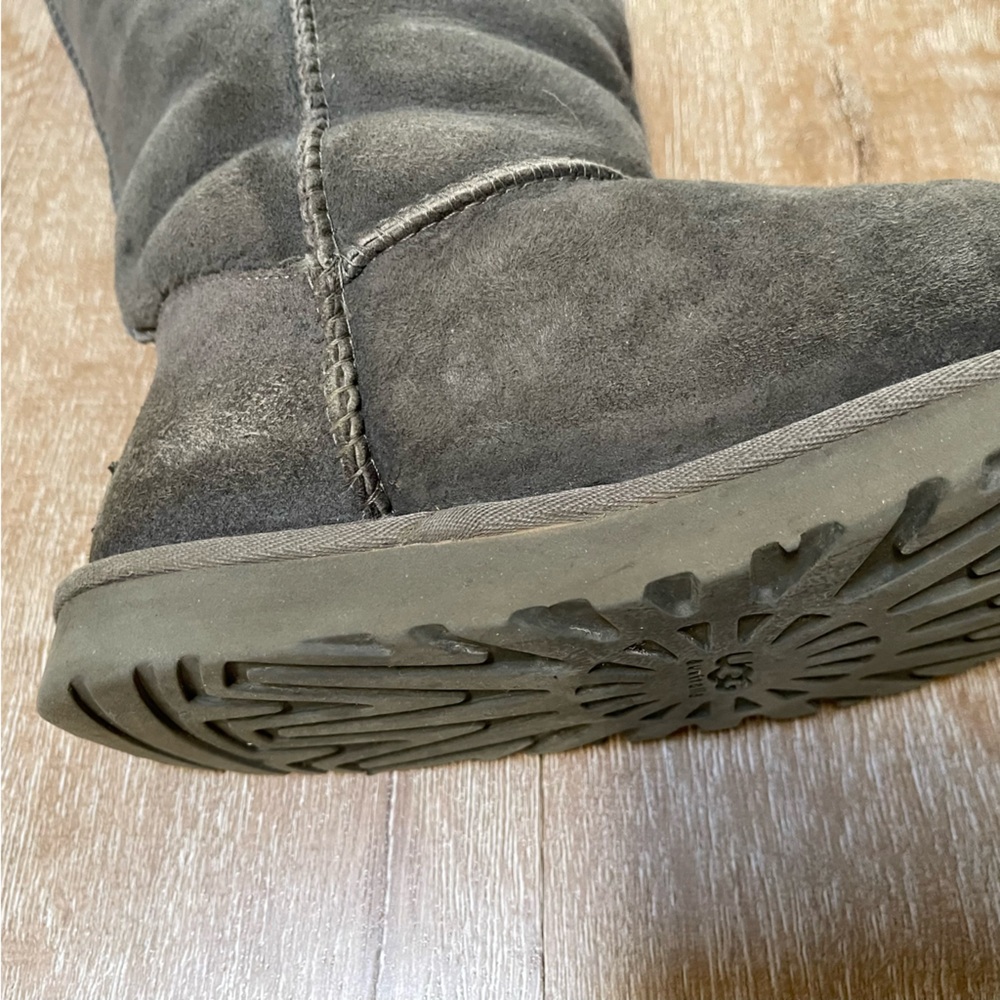 UGG Charcoal Buttoned Winter Boots - image 9